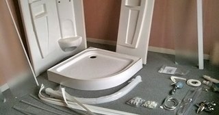 Установка душевой кабины Клин, цена от 2993 руб.